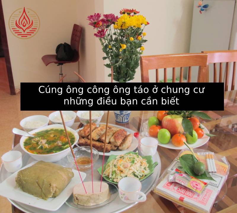 Cúng ông công ông táo ở chung cư